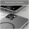 For iPhone 11 Pro Max MagSafe Frosted Translucent TPU + PC Full Coverage Phone Case(Black)