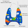55x66cm Children Car Seat Belt Prevent Neck Strangulation Sleeping Pillow(Fina Dinosaur Pink)
