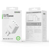 DUZZONA T9 65W Dual USB-C / Type-C+USB GaN Fast Charger, Specification:EU Plug