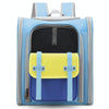 Foldable Cat Backpack Carrier, Breathable, Blue, For Cats up to 7.5kg