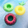 Inflatable Lemon Shaped Floating Drink Holder, Inflated Size: About 19 x 19cm