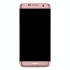 Galaxy S7 Edge Pink LCD & Digitizer Assembly w/ Frame & Buttons G935A