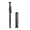 Fotopro TL-960 Foldable 5 Sections 1.56m Height Tripod Mount Holder for Vlogging Video Light  Live Broadcast Kits (Black)