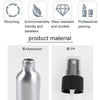 Refillable Glass Fine Mist Atomizers Aluminum Bottle, 100ml(Transparent)