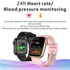 QX7 1.85 inch TFT Screen Smart Watch, Support Bluetooth Call / Hearth Monitoring / 100+ Sports Modes(Blue Black)
