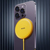 WK WP-U166 15W Magnetic Wireless Charger(Yellow)