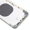 iPhone XS Max Back Cover, iP15 Pro Max Style (Titanium)