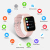 GTS5 2.0 inch Fitness Health Smart Watch, BT Call / Heart Rate / Blood Pressure / MET / Blood Glucose(Rose Gold)
