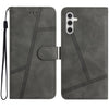For Samsung Galaxy A16 4G / 5G Skin-feel Stitching Leather Phone Case(Grey)