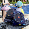 Wet And Dry Separation Waterproof Drawstring Shoulder Beach Swimming Bag For Children Tibetan L