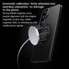 For Samsung Galaxy S25+ 5G Carbon Fiber MagSafe Phone Case with 360 Degree Rotating Holder(Black)