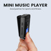 MP3 Bluetooth Music Player HIFI Sports Clip Touch Screen MP4, Memory: 8GB(Black)