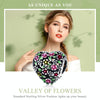 S925 Sterling Silver Flowers Valley Beads DIY Bracelet Necklace Accessories