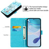 For Samsung Galaxy A56 5G Colored Drawing Pattern Plain Weave Leather Phone Case(Tower Butterfly)