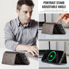 For iPhone 15 Pro Max DG.MING MAGKING-K2 Series MagSafe RFID Card Bag Detachable Phone Case(Coffee)