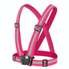 Night Riding Running Flexible Reflective Safety Vest(Magenta)