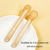 Baby Silicone Spoon Infant Silicone Feeding Spoon Soft Children Tableware, Specification: With Box