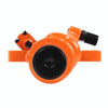 A44424 Electric Scooter Brake Rear Wheel Disc Brake Equipment for Ninebot F20 / F25 / F30 / F40(Orange)
