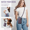 CaseMe Me40 Vertical Multifunctional Shoulder Crossbody Phone Bag(Purple)