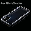 For Huawei P smart 2021 0.75mm Ultra-thin Transparent TPU Soft Protective Case