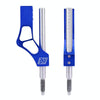 Car Modification Heightening Gear Shifter Extension Rod Adjustable Height Adjuster Lever Shift Lever with Adapters for Honda(Blue)
