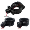 6 PCS Motorcycle Modification Accessories Handlebar Mirror Holder(M8 25mm Black)