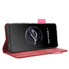 For ASUS ROG Phone 7 Magnetic Clasp Leather Phone Case(Red)