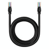 Baseus PCWL-A101 High Speed CAT5 Gigabit Ethernet Round Cable, Length:5m(Black)