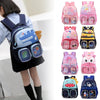 Kindergarten Children Cute Cartoon Backpack School Bag(Car Yellow)