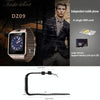 DZ09 1.56 inch Screen Bluetooth 3.0 Android 4.1 OS Above Smart Watch Phone with Bluetooth Call & Call Reminder & Sleep Monitor & Pedometer & Sedentary Reminder & Calendar & SMS & Audio and Video Player & Anti-loss Function(Black)