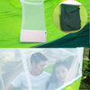 Outdoor Mosquito Net Hammock Camping Ultralight Nylon Double Camping Air Tent, Size:260 x 140 CM(Pink Sky Blue)