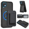 For Samsung Galaxy A12 5G / 4G CX01 Detachable Magsafe Magnetic Card Bag Phone Case(Black)