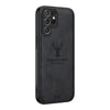 For Samsung Galaxy S25 Ultra 5G Deer Head Cloth Skin All-inclusive Phone Case(Black)