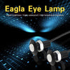 10 PCS 18mm 1.5W DC9-80V Motorcycle Eagle Eye Light Single Lens(White Light)