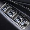Car Carbon Fiber Window Lift B Decorative Sticker for Volvo XC90 2008-2014, Right Drive