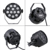 LED Purple Light Parlight Stage Laser Light, Plug Specifications:US Plug(12 Purple Light Par Lights)