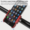 GUB P30 Aluminum Bike Phone Holder(Red)