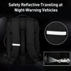 PV01 Multifunctional Men Backpack Portable Large Capacity Backpack Computer Bag(Black)