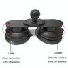 For Insta 360 ONE X / X2 / X3 / X4 Car Top Suction Cup Selfie Stick Bracket, Model: Set 3
