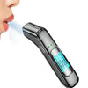 High-Precision Portable Alcohol Tester Rechargeable Breathalyzer With LCD Display(Black)