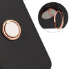 For Samsung Galaxy A26 5G Matte Ring Holder TPU Phone Case(Rose Gold)