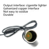 5V Turn 12V USB To Cigarette Lighter Socket Female Head Driving Recorder Mobile Power Cord, Specification: 2m