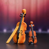 5pcs Micro Landscape Simulation Musical Instrument Resin Ornament Miniature Desktop Decoration, Style: No.7 Pipa