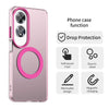 For OPPO A60 Global Candy Magsafe PC Hybrid TPU Phone Case(Red)