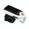 2 PCS 3W 240LM USB Solar Energy Motorcycle / Bicycle Light Set, Front Light+Back Light(White)