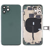 iPhone 11 Pro Green Back Cover with Wireless Charging - Side Keys & Flex Cable