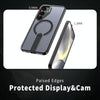 For Samsung Galaxy S25+ 5G / S24+ 5G Honeycomb Cooling MagSafe Holder Phone Case(Black)