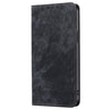 For Samsung Galaxy S25+ 5G RFID Anti-theft Brush Magnetic Leather Phone Case(Black)