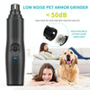 Electric Pet Nail Grinder - Quiet, Rechargeable, USB