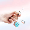 2 PCS Mini Keychain Magic Cube Decompression Toy Second-order Keychain